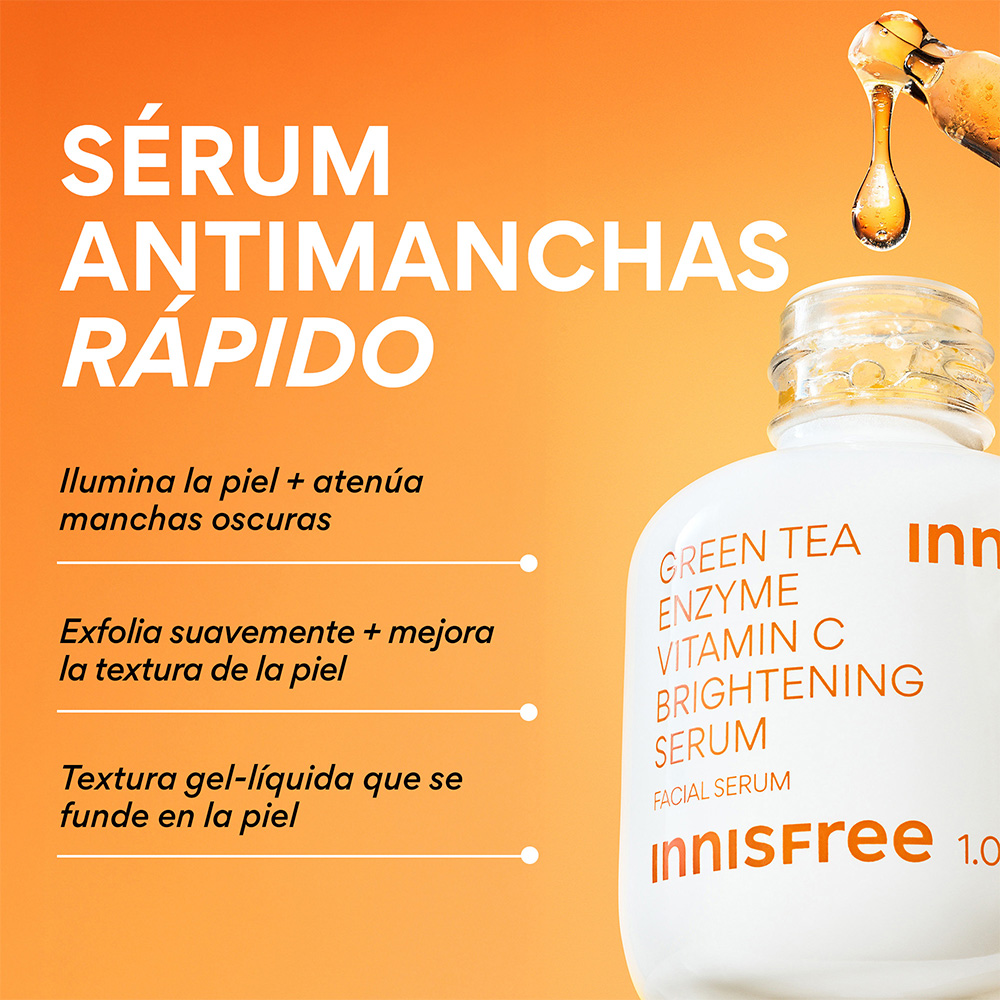 RAPID VITAMIN C BRIGHTENING SERUM FOR DARK SPOTS + POST-BREAKOUT MARKS (S&Eacute;RUM DE VITAMINA C)